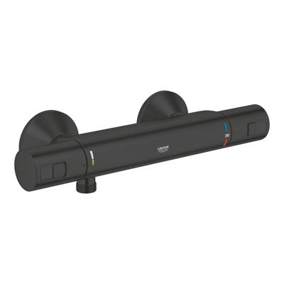 Douchekraan Thermostatisch Grohe Precision start 150mm M kop Mat Zwart