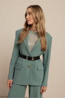 Studio Anneloes Portia Bonded Blazer 13540 Blazers 7600 Dark Sage Green
