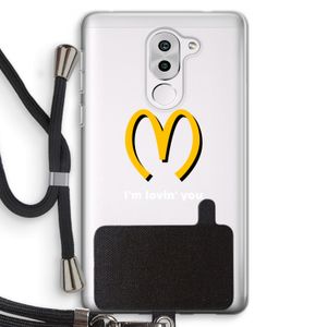 I'm lovin' you: Honor 6X Transparant Hoesje met koord