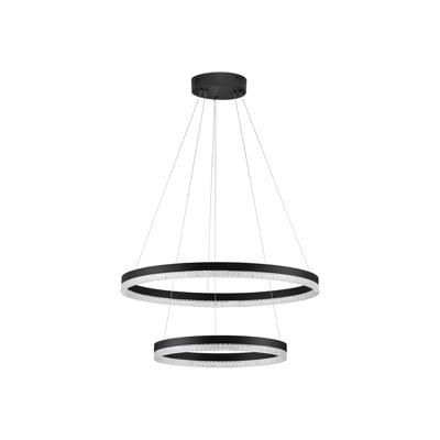 Lyora HanglampAdria zwart Ø 60cm double - 9530229
