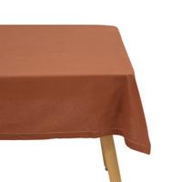 Atmosphera Tafelkleed - terracotta - katoen - 240 x 140 cm - rechthoek - tafellaken