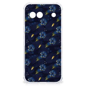 Doorzichtige Silicone Hoesje voor Google Pixel 8A Voetbal