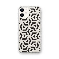Crazy pattern: iPhone 12 Transparant Hoesje