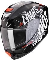 SCORPION EXO-Jnr Air Boum, Kinder motorhelm, Zwart-Wit
