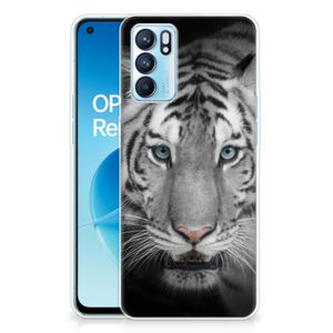 OPPO Reno 6 5G TPU Hoesje Tijger