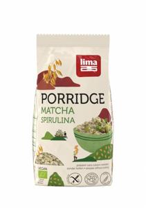 Lima Porridge express matcha spirulina bio