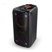 Nedis Bluetooth® Party Speaker | Maximale batterijduur: 5 uur | 240 W | Handgreep | Feestverlichting | Equalizer | Oranje / Zwart - SPPT2480BK Nedis Bluetooth® Party Speaker | Maximale batterijduur: 5 uur | 240 W | Handgreep | Feestverlichting | Equalizer | Oranje / Zwart - SPPT2480BK