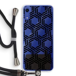 Geometrisch patroon: Honor Play 8A Transparant Hoesje met koord