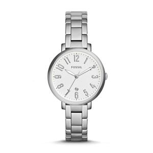 Fossil ES3969 Jacqueline zilveren wijzerplaat roestvrij stalen armbandhorloge voor dames