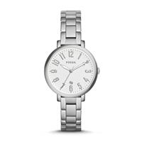 Fossil ES3969 Jacqueline zilveren wijzerplaat roestvrij stalen armbandhorloge voor dames Fossil ES3969 Jacqueline zilveren wijzerplaat roestvrij stalen armbandhorloge voor dames