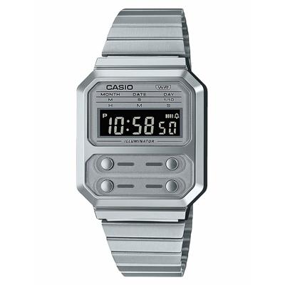 Casio A100WE-7BEF (Ø 33 mm) Heren horloge