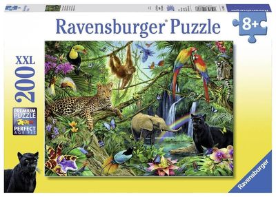 Ravensburger puzzel 200 XXL stukjes dieren in de jungle