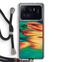 Green Inferno: Xiaomi Mi 11 Ultra Transparant Hoesje met koord