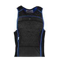 TechNiche KewlShirt evaporative cooling tank top zwart/blauw S