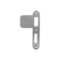 Nemef sluitplaat - afgerond - vp1279/17 RVS - draairichting 2-4 lange lip