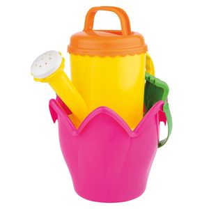 Androni Bloemen emmertje met accessoires, 5dlg.