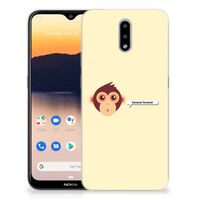 Nokia 2.3 Telefoonhoesje met Naam Monkey - thumbnail