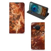Nokia X20 | X10 | Standcase | Marmer Bruin