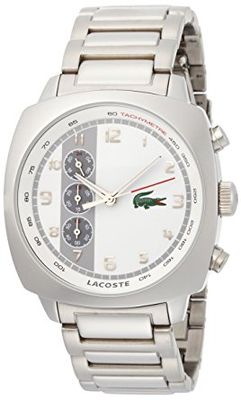 Lacoste horlogeband 2010489 / 2010486 Staal Staal / RVS 22mm
