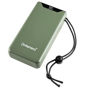 Intenso F20000 Powerbank 20000 mAh Quick Charge, Power Delivery LiPo USB-A, USB-C Groen