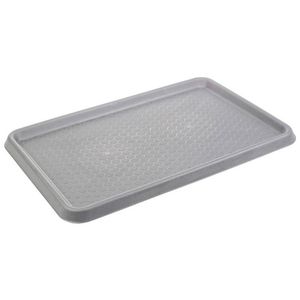 Grijze laars uitloop mat / kofferbak mat 40 x 60 cm   -