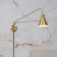 its about RoMi Wandlamp 'Lyon' kleur Goud