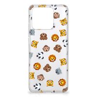 TPU bumper voor Xiaomi Redmi 10C Dieren Emojis