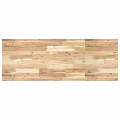 Bureaublad 120x50x2 cm onbehandeld massief acaciahout