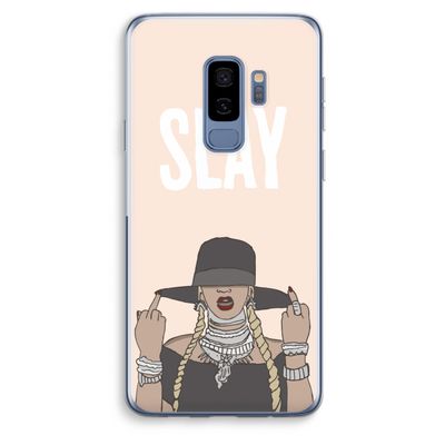Slay All Day: Samsung Galaxy S9 Plus Transparant Hoesje
