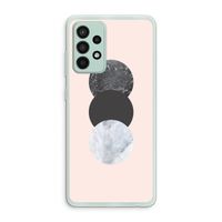 Marmeren cirkels: Samsung Galaxy A52s 5G Transparant Hoesje Marmeren cirkels: Samsung Galaxy A52s 5G Transparant Hoesje