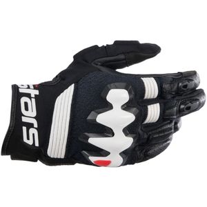 ALPINESTARS Halo Gloves, Motorhandschoenen Zomer, Zwart-Wit