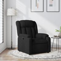 Relaxfauteuil Zwarte Stof