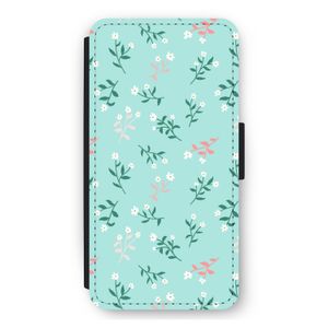Small white flowers: iPhone 11 Pro Max Flip Hoesje