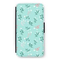 Small white flowers: iPhone 11 Pro Max Flip Hoesje