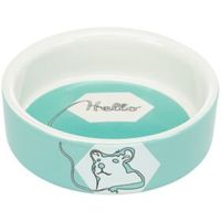 TRIXIE VOERBAK / WATERBAK KERAMIEK STRIP HAMSTER ASSORTI 8 CM - thumbnail