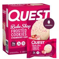 Quest Frosted Cookies Strawberry Cake (8 stuks)