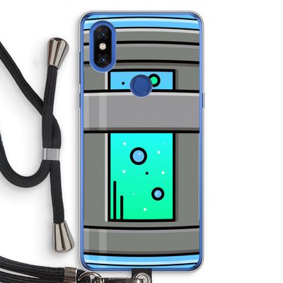Chug Bottle: Xiaomi Mi Mix 3 Transparant Hoesje met koord