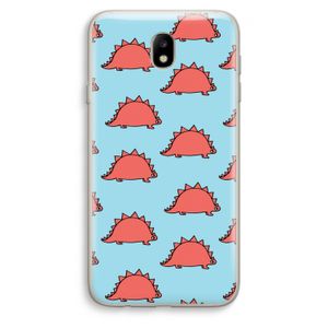 Dinosawrr: Samsung Galaxy J7 (2017) Transparant Hoesje