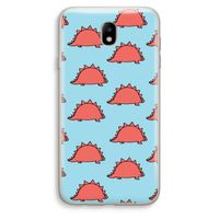 Dinosawrr: Samsung Galaxy J7 (2017) Transparant Hoesje