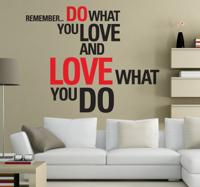 sticker remember do what you love