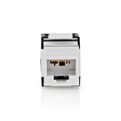Nedis CCGB89700BK Keystone Cat6 Rj45 Female U/utp Abs Doos