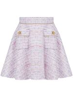 Nina Ricci minijupe en tweed - Violet