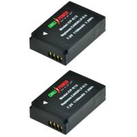 ChiliPower LP-E12 accu voor Canon - 1100mAh - 2-Pack