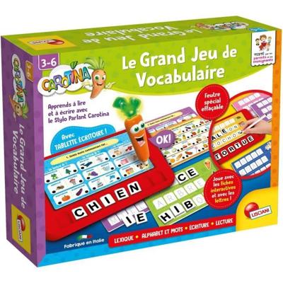 Carotina schrijftablet om de woordenschat te verrijken - LISCIANI - Lichtgevend en sprekend