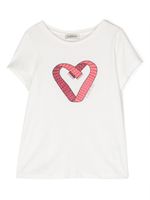 Lanvin Enfant t-shirt en coton à imprimé graphique - Blanc - thumbnail