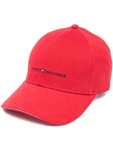 Tommy Hilfiger casquette à logo brodé - Rouge