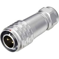 Weipu SF1210/P2 I Ronde connector Stekker, recht Totaal aantal polen: 2 Serie (ronde connectoren): SF12 1 stuk(s)