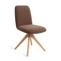 Jesper Home Eetkamerstoel 'Taiwa' Revolve Oak Natural, kleur Rustic Rye