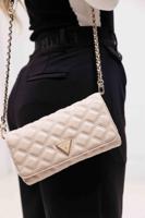 Guess Giully Mini Tas Dames Beige - Kleur: Beige | Soccerfanshop Guess Giully Mini Tas Dames Beige - Kleur: Beige | Soccerfanshop