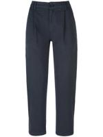 Enkellange broek in lyocellmix Van DAY.LIKE blauw